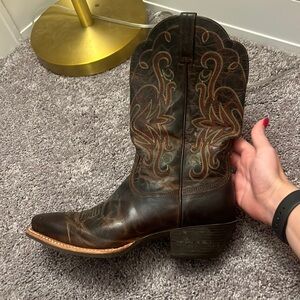 Women’s Ariat Legend Leather Sassy Brown Cowboy Boots